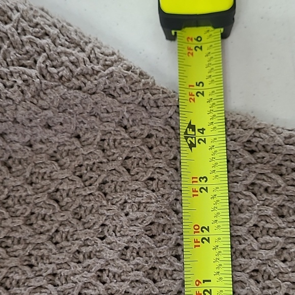 Hollister Taupe Textured Knit Sweater size XL - Picture 7 of 8